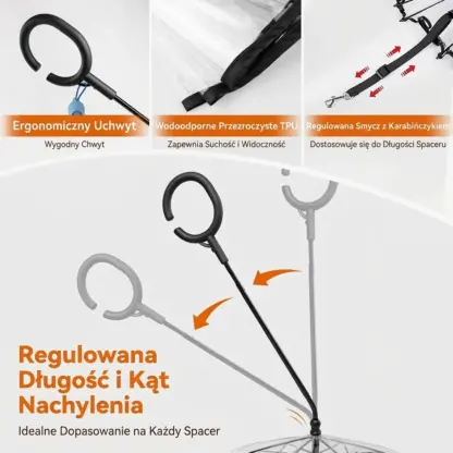 PawBrella™ regulowany parasol dla psa