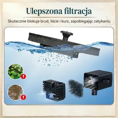 SunStream™ Fontanna solarna