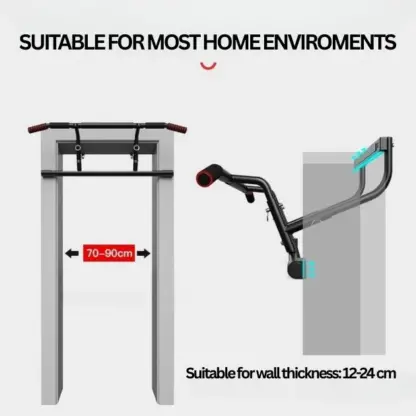 DoorFit™ drążek do podciągania na drzwi