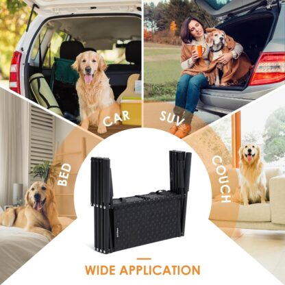 StairPup™ Składana rampa dla zwierząt z 4 stopniami
