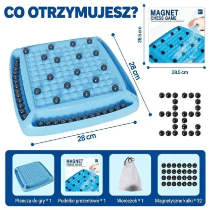 Plansza do gry w magneticzne pole minowe MagneMine™