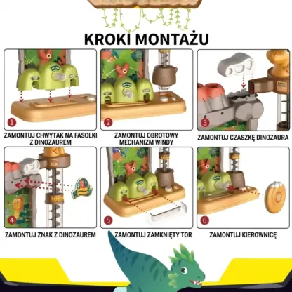 Gra w łapanie piłek z dinozaurami DinoSnap™-middle