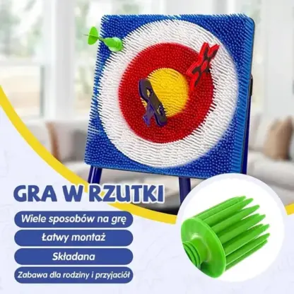 AimStrike™ gra w rzucanie toporem i shurikenami dla dzieci-middle