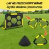 SoccerShot™ dziecięca bramka piłkarska z tarczą-middle