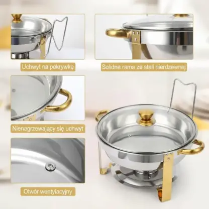 DineLux™ podgrzewacz do potraw 4,5L-middle