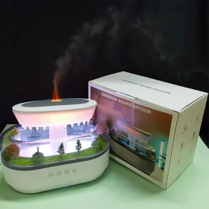 MistScape™ nawilżacz i dyfuzor LED z mini krajobrazem-middle