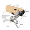 FlameGo™ przenośna składana kuchenka gazowa-middle