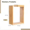 ClearGrain™ drewniano-akrylowy pojemnik do przechowywania (3 szt.)-middle