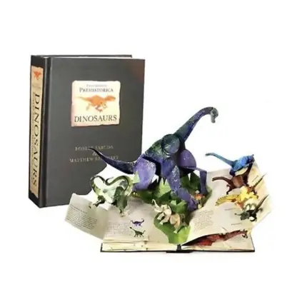 DinoPop™ 3D encyklopedia dinozaurów z efektem pop-up