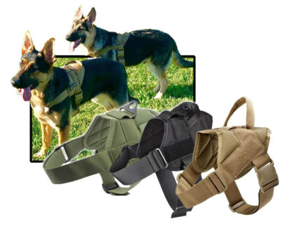 Arnês tático para cães