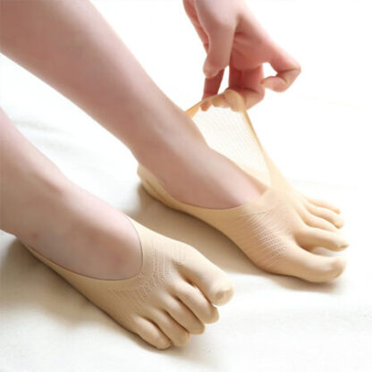 Meias com dedos Toesy-middle