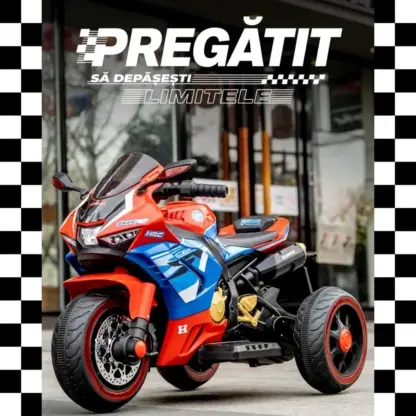 KiddoRider™ tricicletă electrică pentru copii