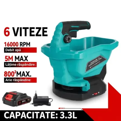 SpreadFlow™ distribuitor pentru semințe și sare fără fir