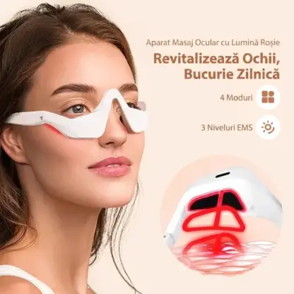 EyeGlow™ ochelari de îngrijire oculară cu terapie prin lumină
