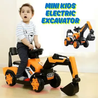 ExcavateMini™ mini excavator electric pentru copii