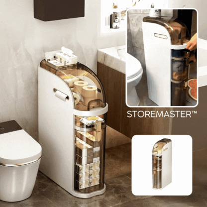 StoreMaster™ raft economizor de spațiu pentru baie