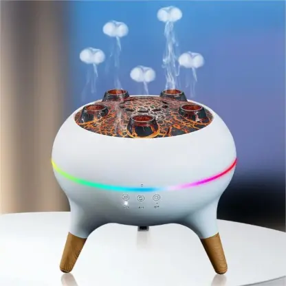 JellyMist™ difuzor LED și umidificator de aer cu design de meduză