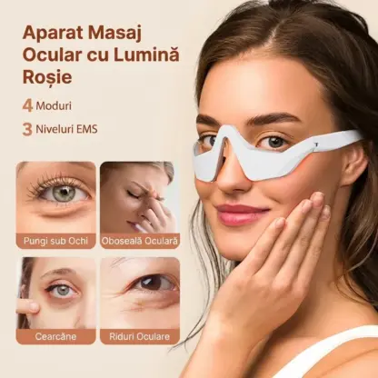 EyeGlow™ ochelari de îngrijire oculară cu terapie prin lumină