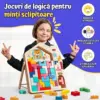 Joc cu blocuri din lemn pentru copii TetriWood™