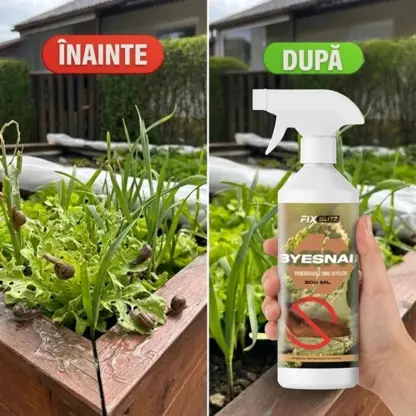 ByeSnail™ soluție naturală anti-melci (500 ml)