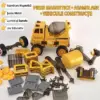 MagnaFleet™ 8 în 1 cutie de asamblare cu plăci magnetice