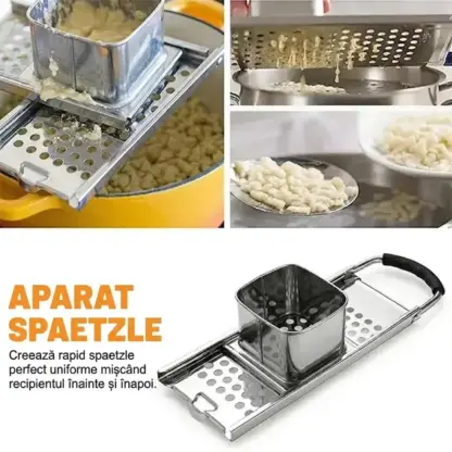 SpaetzlePro™ presă din oțel inoxidabil pentru spätzle/găluște