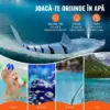 JawHunter™ jucărie cu telecomandă rechin alb
