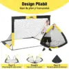 SoccerShot™ poartă de fotbal pentru copii cu țintă