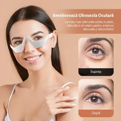 EyeGlow™ ochelari de îngrijire oculară cu terapie prin lumină