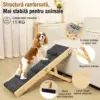 PawClimb™ rampă pliabilă și reglabilă pentru câini