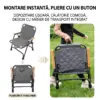 ComfyCamper™ scaun de camping pliant capitonat