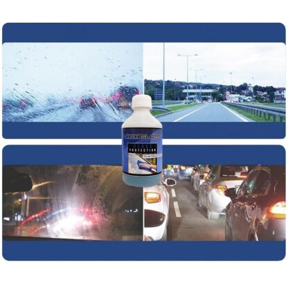 Soluție de curățare și protecție hidrofobă pentru geamuri Visiglass