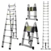 LadMax™ scară telescopică pliabilă din aluminiu 220-440 cm
