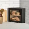 CornerPantry™ cutie de pâine pe colț cu două straturi