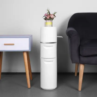 StoreLux™ raft de depozitare de lux pentru spațiile dintre mobilă - 4 niveluri