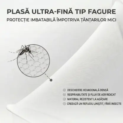 ItchyBarrier™ plasă de țânțari pliabilă pentru bebeluși