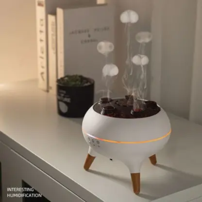 JellyMist™ difuzor LED și umidificator de aer cu design de meduză
