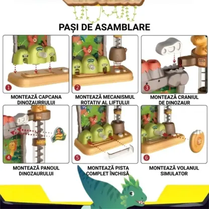 Joc de prins mingi cu dinozauri DinoSnap™