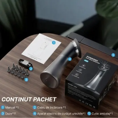Aparat electric pentru curățarea urechilor EarPure™