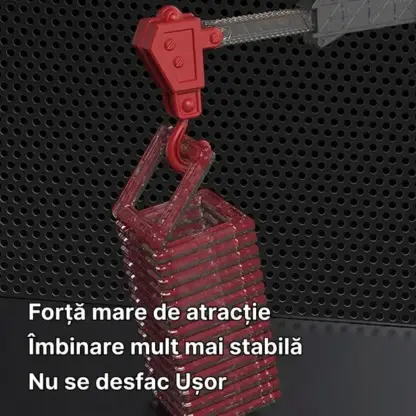 MagnaFleet™ 8 în 1 cutie de asamblare cu plăci magnetice