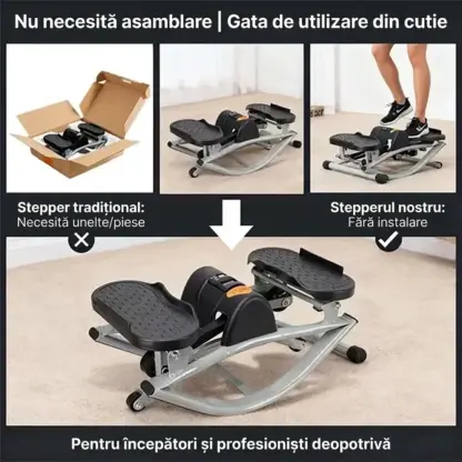 StepRocks™ stepper cu benzi elastice-middle