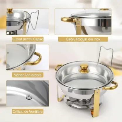 DineLux™ vas pentru încălzire 4,5L-middle