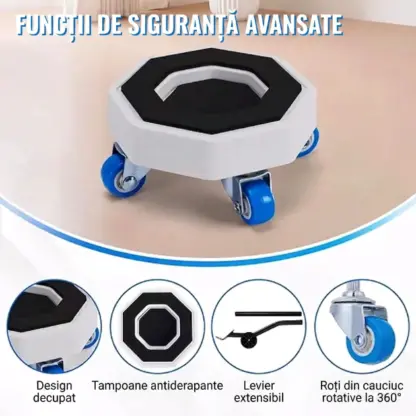 FurnyFlex™ set de rotile pentru transport mobilier-middle