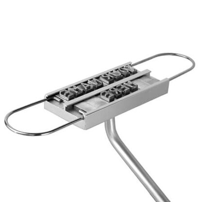 Ștanțator cu litere pentru grătar Sizzler-middle