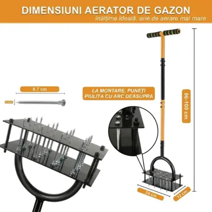 TerraSpike™ aerator pentru gazon și sol de grădină-middle