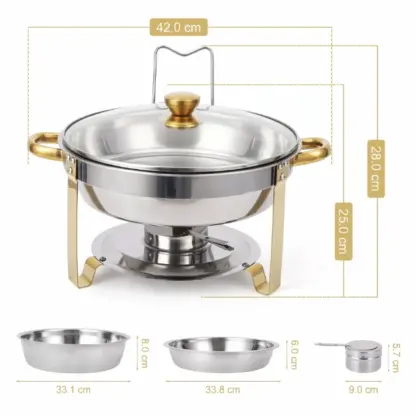 DineLux™ vas pentru încălzire 4,5L-middle