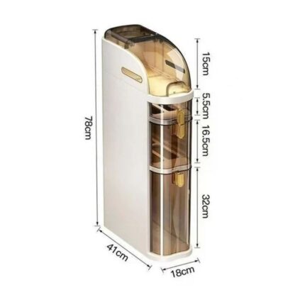 StoreMaster™ raft economizor de spațiu pentru baie-middle