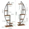 Moonflower™ Suport pentru plante în formă de semilună cu iluminare-middle
