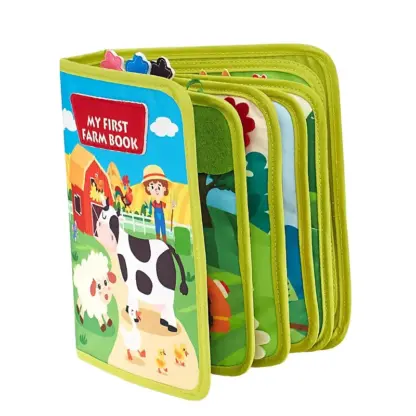 LittleFarmer™ carte Montessori pentru copii - Ferma