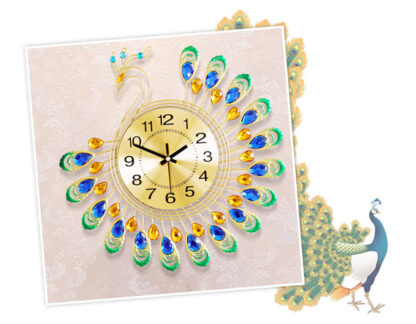Zidni sat Peacock